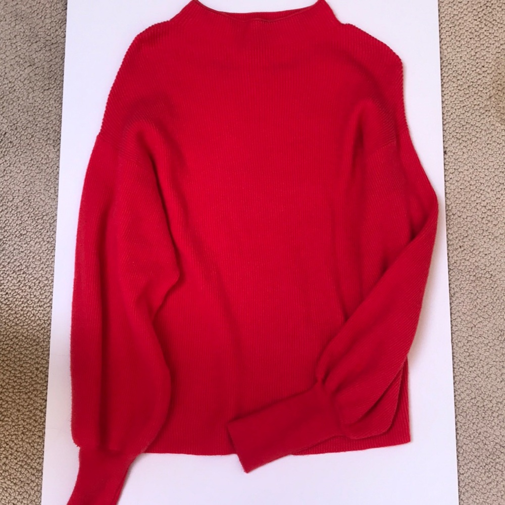 Balloon Sleeve Sweater
